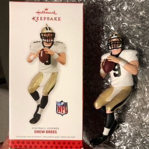 Hallmark Keepsake NFL Drew Brees Ornament NEW